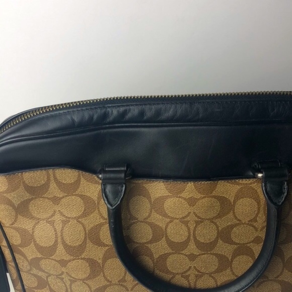 Coach Beckett Mens Slim Briefcase 72978 - Picture 6 of 15